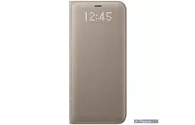 Чехол для моб. телефона Samsung для S8/EF-NG950PFEGRU - LED View Cover (Gold) (EF-NG950PFEGRU) - Фото
