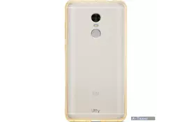 Чохол до моб. телефона Utty Ultra Thin TPU Xiaomi Redmi Note 4 (C6) золот. (263505) - Фото