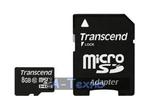 Карта памяти 8Gb microSDHC class 10 Transcend (TS8GUSDHC10)