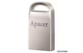 USB флеш накопитель Apacer 64GB AH115 Silver USB 2.0 (AP64GAH115S-1) - Фото