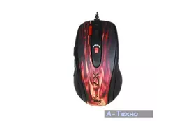 Мышка A4tech XL-750BK red fire - Фото