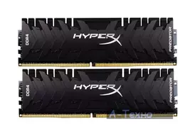 Модуль пам'яті для комп'ютера DDR4 32GB (2x16GB) 2400 MHz HyperX Predator Kingston (HX424C12PB3K2/32) - Фото
