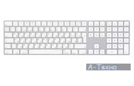 Клавіатура Apple A1843 Bluetooth Magic Keyboard with Numpad (MQ052RS/A) - Фото