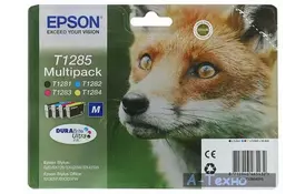 Картридж S22/SX125/420W/425W Bundle EPSON (C13T12854010/C13T12854012) - Фото