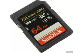 Карта памяти SANDISK 64GB SDXC class 10 UHS-II 4K Extreme Pro (SDSDXPK-064G-GN4IN) - Фото