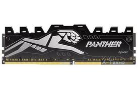 Модуль пам'яті для комп'ютера DDR4 8GB 2133 MHz Black Panther Apacer (EK.08G2R.GDC) - Фото
