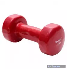 Гантель HSF с виниловым покрытием 3 кг (D086/DD6948-3)