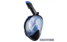 Маска для дайвинга JUST Breath Pro Diving Mask S/M Black/Blue (JBRP-SK-BL) - Фото