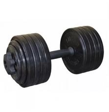 Гантель InterAtletika разборная черная 23,82 кг (СТ 530.25)