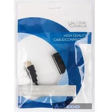 Переходник Ultra HDMI A Plug - VGA 0.2 м (UC-01)
