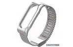 Ремешок для фитнес браслета Xiaomi MiJobs 2 Generation для Mi Band 2 Silver (Р30784)