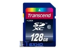 Карта памяти Transcend 128Gb SDXC class 10 (TS128GSDXC10) - Фото