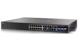 Коммутатор сетевой Cisco SG500X-24 (SG500X-24-K9-G5) - Фото