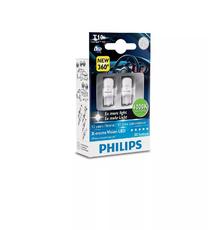 Лампа светодиодная Philips W5W X-Treme Vision LED (127994000KX2)