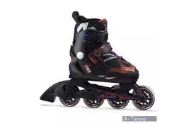 Роликовые коньки Fila 010618140 X-ONE BLACK/RED M 32-35 2018 (8026473396688) - Фото