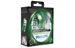 Лампа галогеновая Philips H4 ColorVision Green (12342CVPGS2)