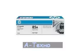 Картридж лазерний HP LJP1102/1102w black DUAL PACK (CE285AF) - Фото