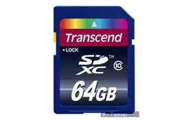 Карта памяти Transcend 64Gb SDXC class 10 (TS64GSDXC10) - Фото