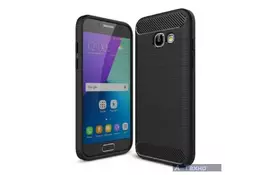 Чехол для моб. телефона для SAMSUNG Galaxy A3 2017 Carbon Fiber (Black) Laudtec (LT-A32017B) - Фото