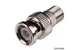 Коннектор GreenVision BNC/M-F/F (BNC-male to F-female, I-type) (50 шт) (3634) - Фото