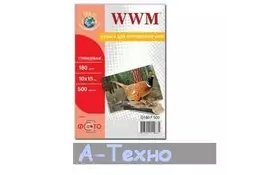 Бумага WWM 10x15 (G180.F500) - Фото