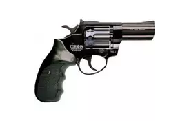 Револьвер под патрон Флобера ZBROIA Profi 3 (черный/пластик) (3726.00.20)  - Фото