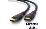 Кабель мультимедийный HDMI to HDMI 1.8m Vinga (HDMI02-1.8)