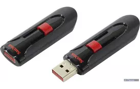 USB флеш накопичувач SANDISK 256GB Cruzer Glide USB 3.0 (SDCZ60-256G-B35) - Фото