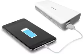 Батарея універсальна 16750 mAh White ColorWay (CW-PB167LIA2W) - Фото