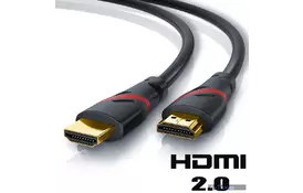 Кабель мультимедийный HDMI to HDMI 5.0m Vinga (HDMI01-5.0) - Фото