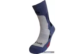 Термоноски Tramp wear Outdoor Trekking Light голубой/светло-серый/чёрный 41-43 (TRUS-005 41-43 blue) - Фото