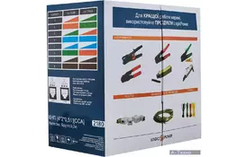Кабель мережевий LogicPower UTP 305м cat.5e КВП(4*2*0,51)[CCA] (2180) - Фото