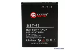Аккумуляторная батарея EXTRADIGITAL Sony Ericsson BST-43 (850 mAh) (BMS6357) - Фото