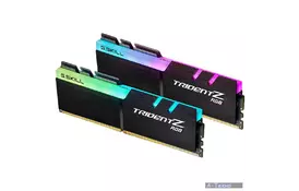 Модуль памяти для компьютера DDR4 16GB (2x8GB) 3000 MHz TridentZ RGB Black G.Skill (F4-3000C16D-16GTZR) - Фото