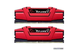 Модуль памяти для компьютера DDR4 8GB (2x4GB) 3000 MHz Ripjaws V G.Skill (F4-3000C15D-8GVR) - Фото