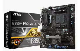 Материнская плата MSI B350M PRO-VD PLUS - Фото