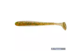 Силикон рыболовный Keitech Swing Impact 2.5" (10 шт/упак) ц:ea#02 peach green flk. (1551.05.26) - Фото