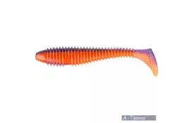 Силикон рыболовный Keitech Swing Impact 2.5" (10 шт/упак) ц:pal#12 grape shad (1551.07.93) - Фото