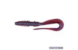 Силікон рибальський Keitech Mad Wag Mini 3.5" (10 шт/упак) ц:ea#03 grape (1551.07.65) - Фото