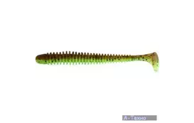 Силікон рибальський Keitech Swing Impact 4" (8 шт/упак) ц:401 greenpumpkinpp.chart (1551.03.05) - Фото