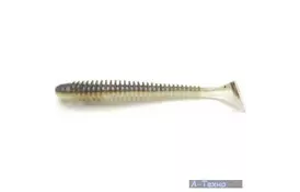 Силикон рыболовный Keitech Swing Impact 4" (8 шт/упак) ц:420 pro blue red pearl (1551.00.70) - Фото