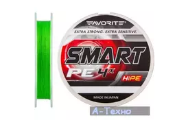 Шнур Favorite Smart PE 4x 150м (салат.) #1.2/0.187мм 6.8кг (1693.10.26) - Фото