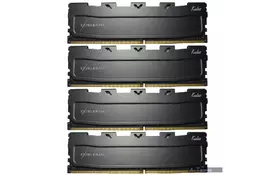 Модуль памяти для компьютера DDR4 32GB (4x8GB) 2400 MHz Black Kudos eXceleram (EKBLACK4322415AQ) - Фото
