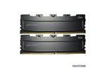 Модуль памяти для компьютера DDR4 16GB (2x8GB) 2400 MHz Black Kudos eXceleram (EKBLACK4162415AD)