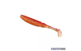 Силікон рибальський Nomura Rolling Shad 50мм 1гр. цвет-026 (glitter blood) 10шт (NM70102605) - Фото