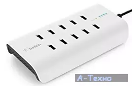 Зарядное устройство Belkin RockStar 10 PORT USB-A CHARGER 2.4 Amp, 120W (B2B139vf) - Фото
