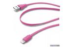 Дата кабель USB 2.0 AM to Lightning 1.0m pink CellularLine (USBDATACFLMFIIPH5P)