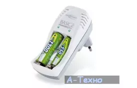 Зарядний пристрій для акумуляторів Basic 2 plus 2*AA/AAA Ansmann (5107563) - Фото