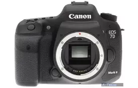 Фотоаппарат CANON EOS 7D Mark II Body + WiFi адаптер W-E1 (9128B157) - Фото
