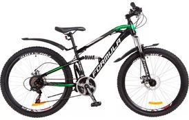 Велосипед Formula Formula 26 BLAZE 2018 AM2 14G DD рама-15 St черно-зеленый (OPS-FR-26-216) - Фото